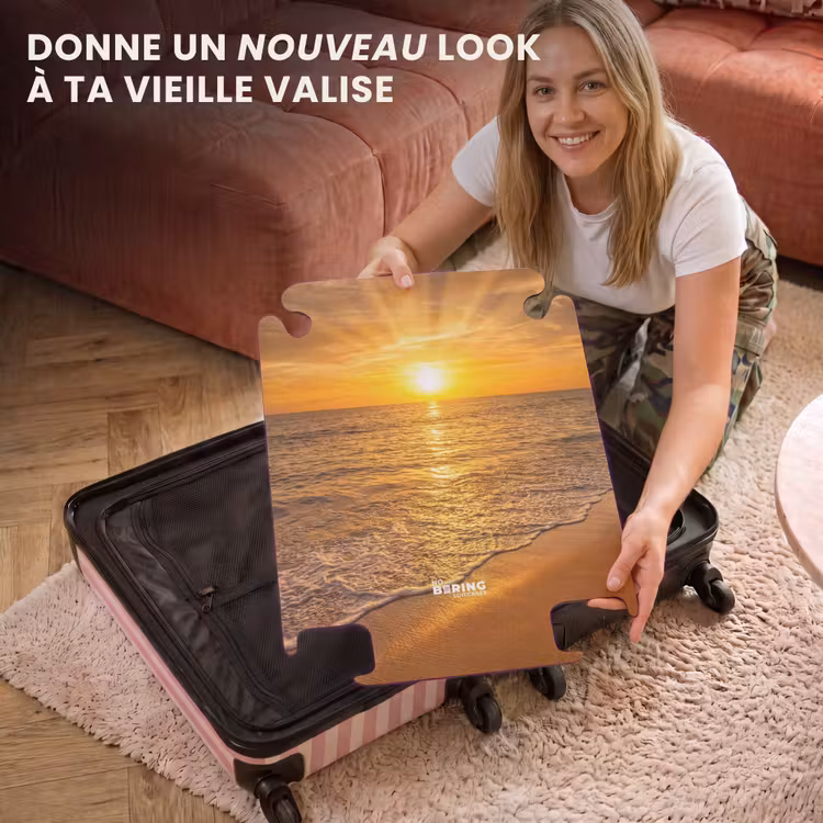 CaseSwap™ - Mer - Coucher de soleil - Vagues - Côte - Orange — 3