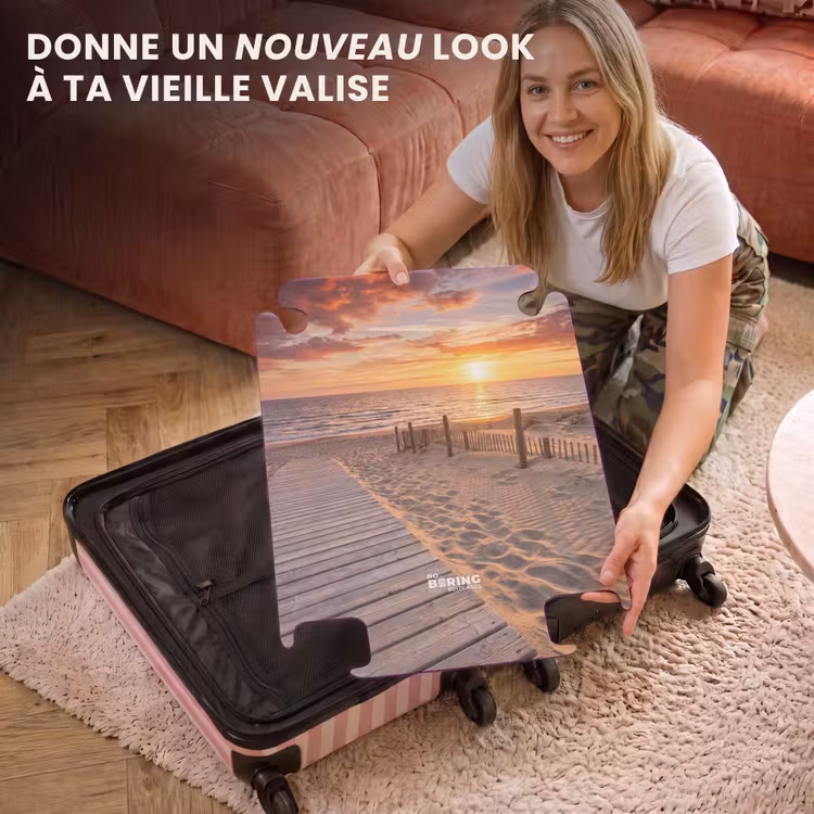 CaseSwap™ - Plage - Coucher de soleil - Mer - Nature - Orange — 3