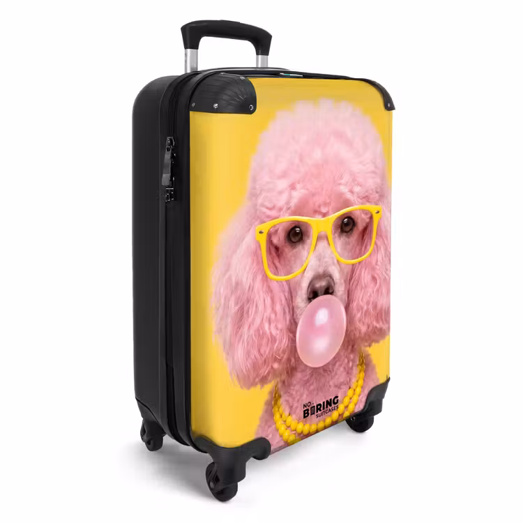 CaseSwap™ - Chien - Chewing-gum - Animaux - Moderne - Rose — 2