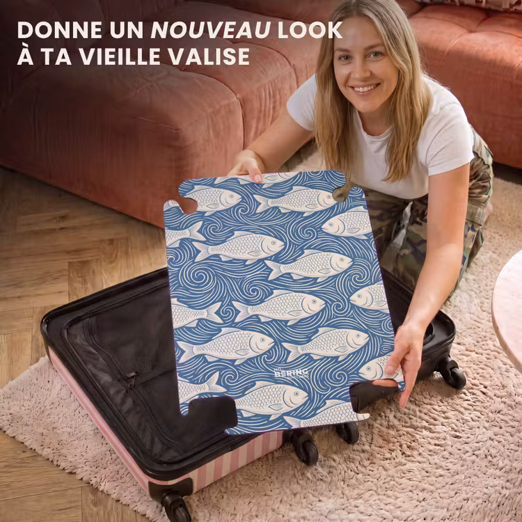 CaseSwap™ - Poisson - Eau - Motif - Graphisme - Bleu — 3