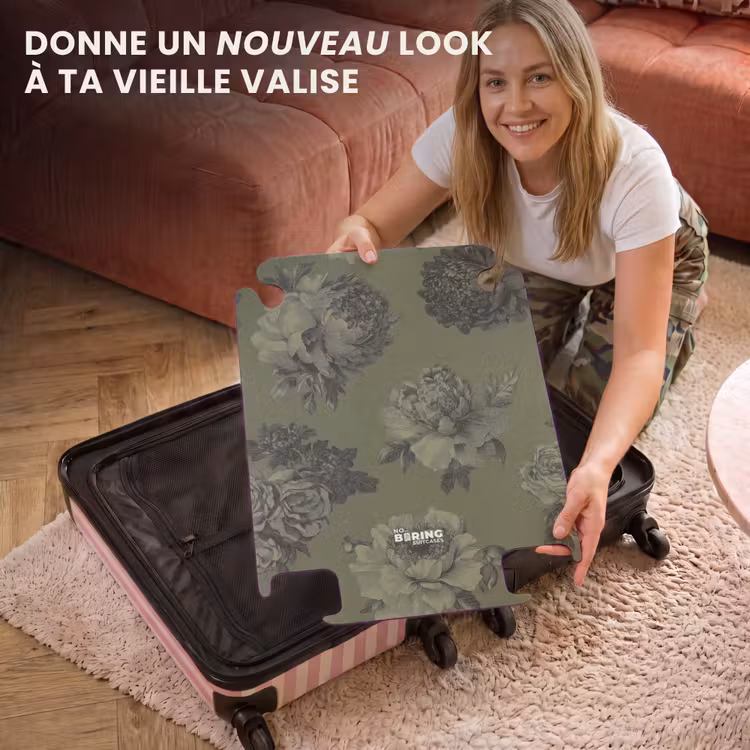 CaseSwap™ - Classique - botanique - vert d'olive - fleurs — 3