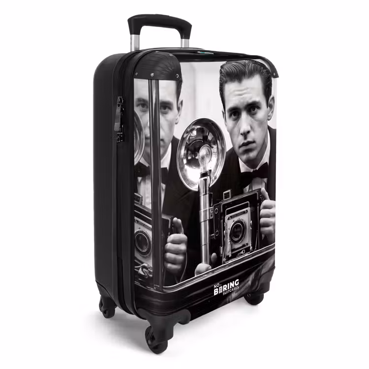 CaseSwap™ - Photographe - Appareil photo - Vintage - Photo de presse - Noir et blanc — 2