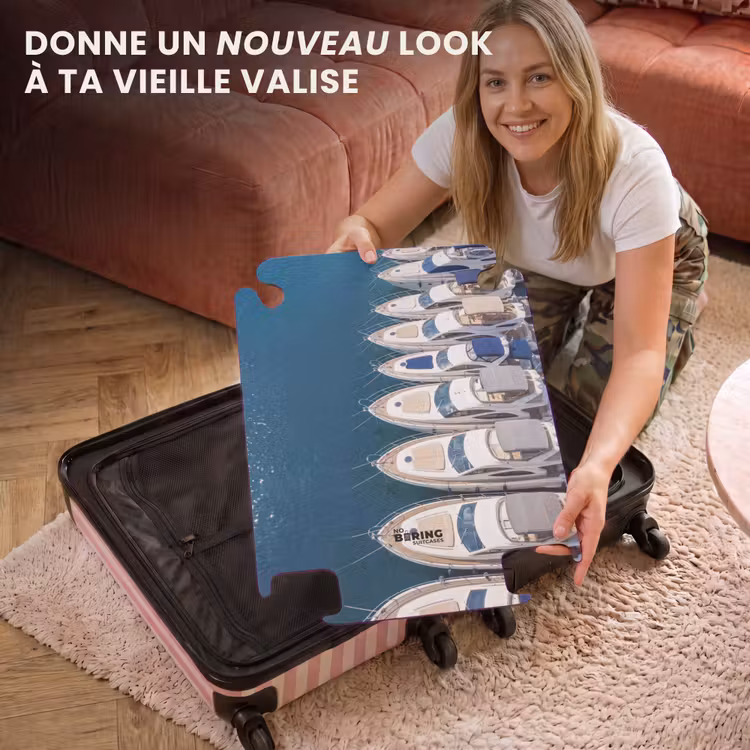 CaseSwap™ - Bateau - Port de plaisance - Eau - Été - Bleu — 3
