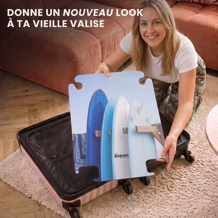 CaseSwap™ - Planche de surf - Plage - Été - Bleu - Eau — 3