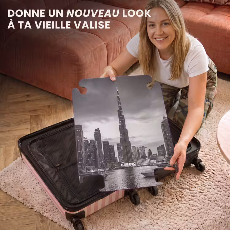 CaseSwap™ - Ville - Skyline - Architecture - Soir - Noir et blanc — 3