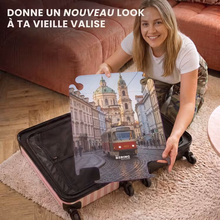 CaseSwap - Tramway - Rue - Paysage urbain - Classique - Rouge — 3