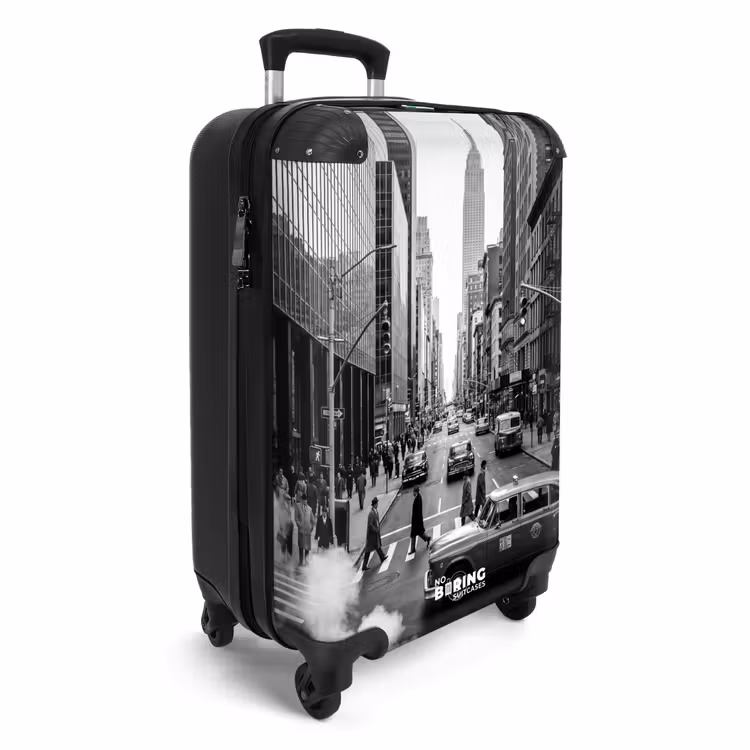 CaseSwap™ - Ville - Rue - Bâtiments - Circulation - Noir et blanc — 2