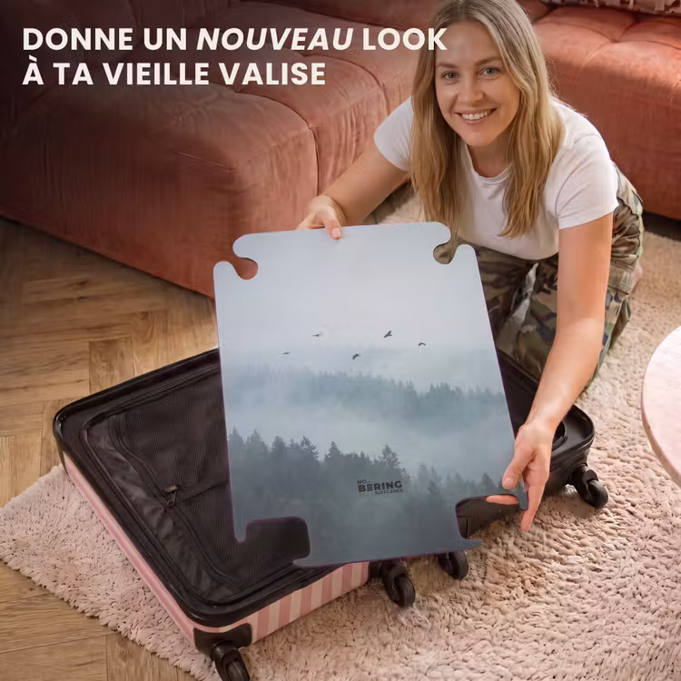 CaseSwap™ - Forêt - Brouillard - Oiseaux - Nature - Vert — 3