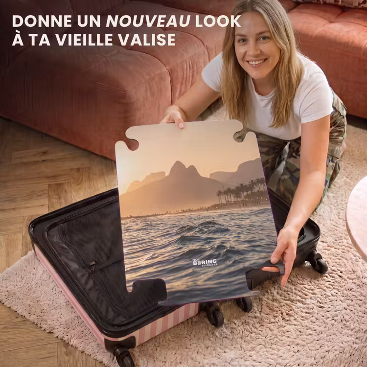 CaseSwap™ - Mer - Vagues - Coucher de soleil - Côte - Or — 3