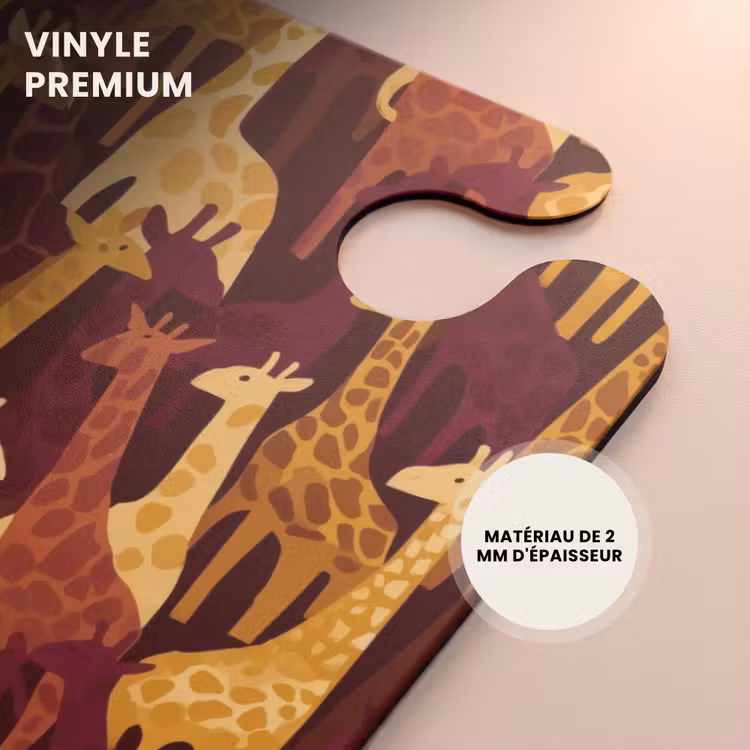 CaseSwap™ - Marron - Girafes - Safari - Motif — 5
