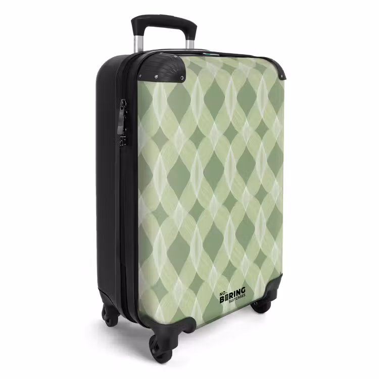 CaseSwap™ - Vert saule - Géométrique - Organique - Treillis - Motif — 2