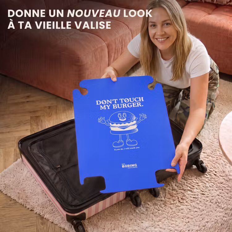 CaseSwap™ - Burger - Bleu - Blanc — 3