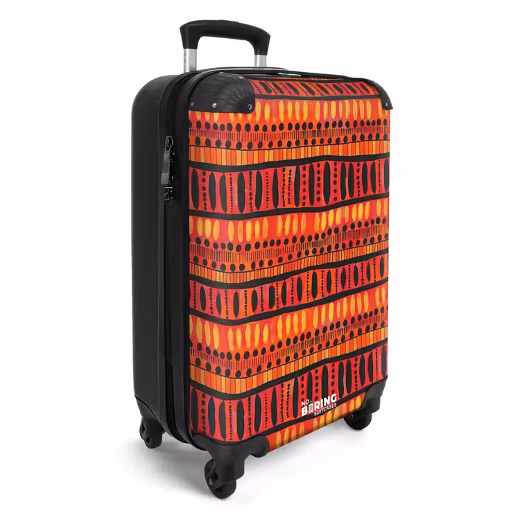 CaseSwap™ - Rouge - Orange - Ethnique - Expressif - Motif — 2