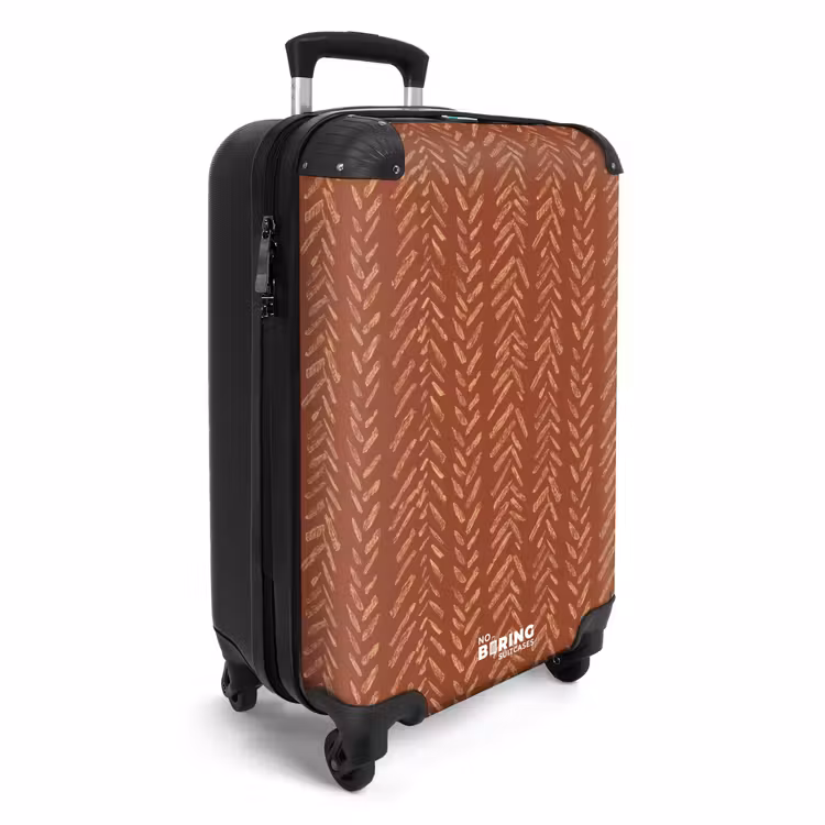 CaseSwap™ - Terre cuite - Chevrons - Artisanal - Motif — 2