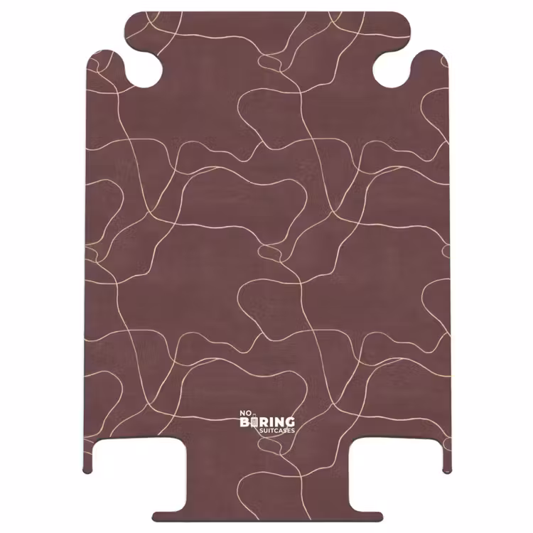 CaseSwap™ - Abstrait - Moderne - Marron — 1
