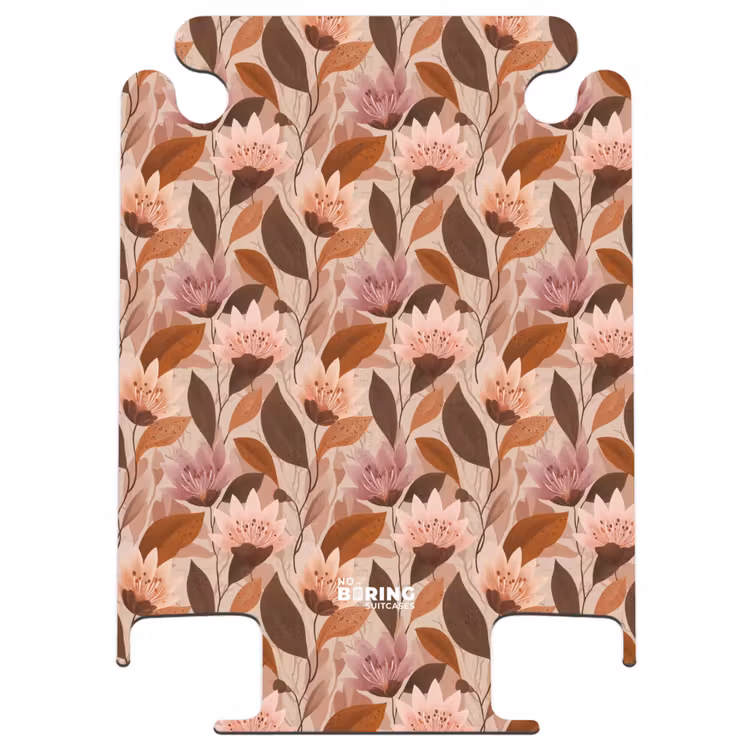 CaseSwap™ - Fleurs - Feuilles - Marron — 1