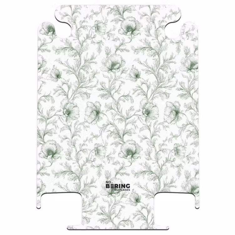 CaseSwap™ - Fleurs - Signées - Vertes — 1
