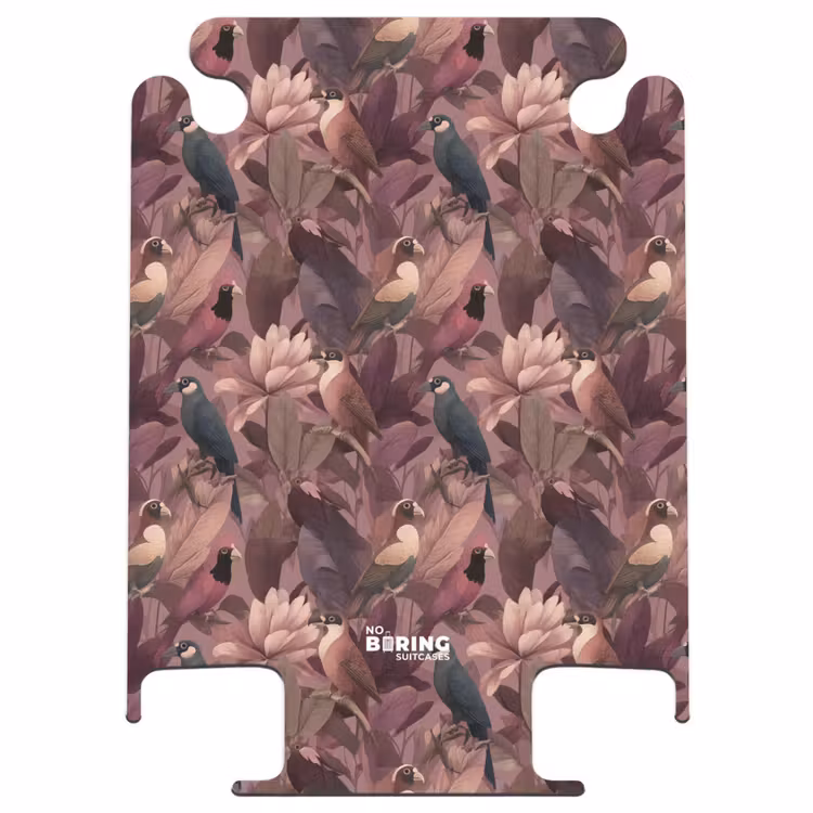 CaseSwap - Oiseaux - Feuilles - Rose — 1
