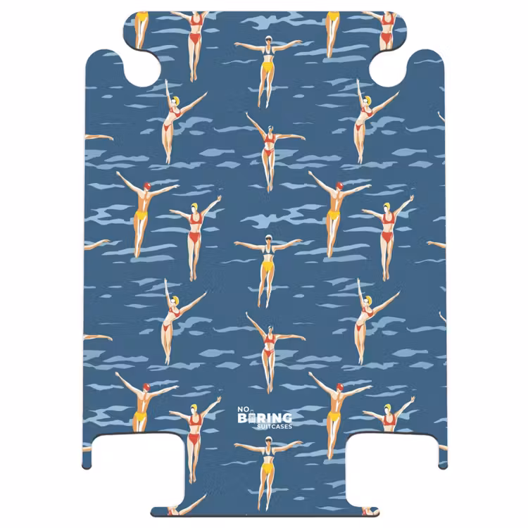 CaseSwap - Maillots de bain pour femmes - Rétro - Bleu — 1