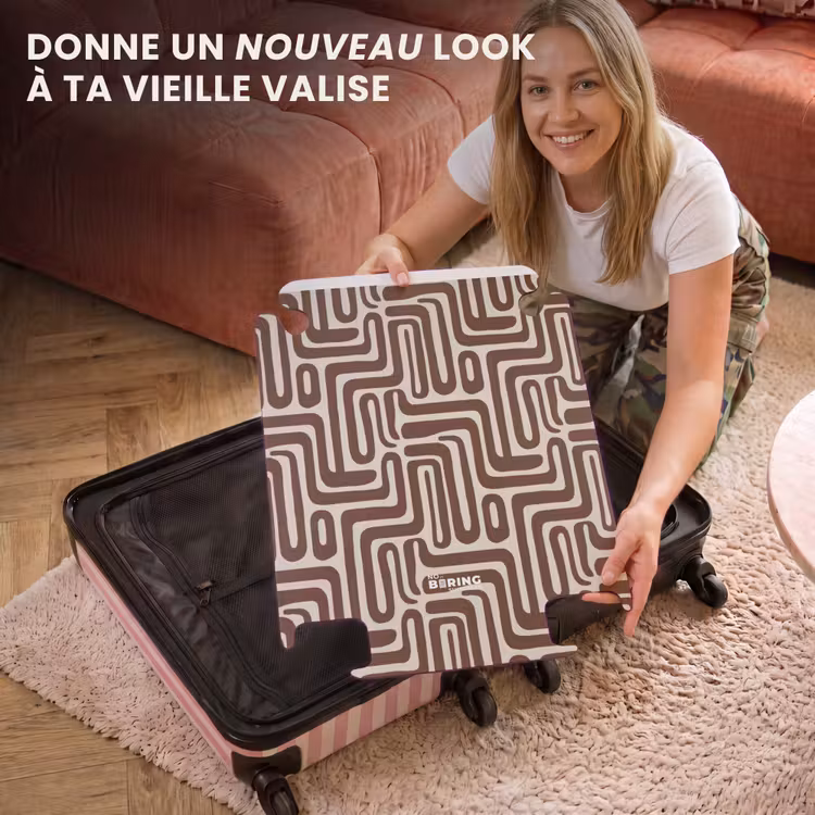 CaseSwap - Résumé - Motif - Marron — 3