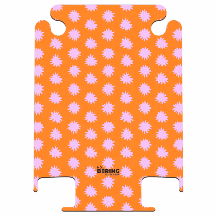 CaseSwap - Rétro - Fleurs - Orange — 1