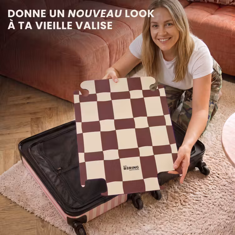 CaseSwap - Rétro - Motif - Marron — 3