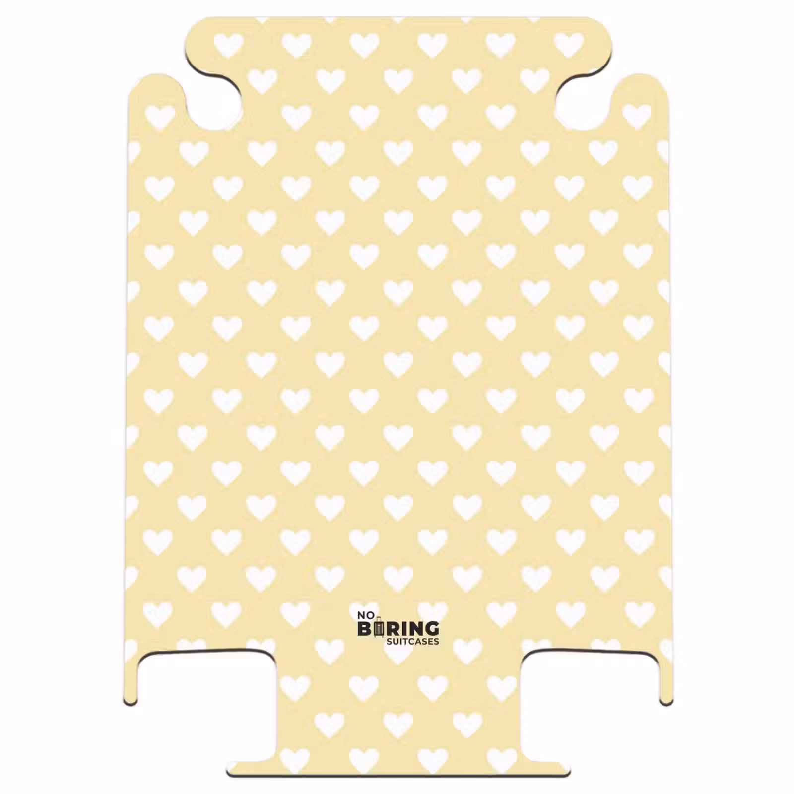 CaseSwap™ - Cœurs - Motif - Jaune — 1