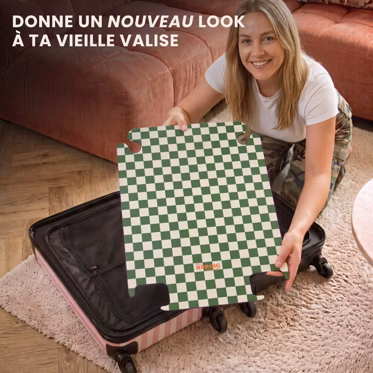 CaseSwap - Échiquier - Motif - Vert — 3