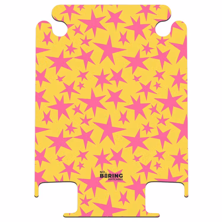 CaseSwap - Étoiles - Motif - Rose - Jaune — 1