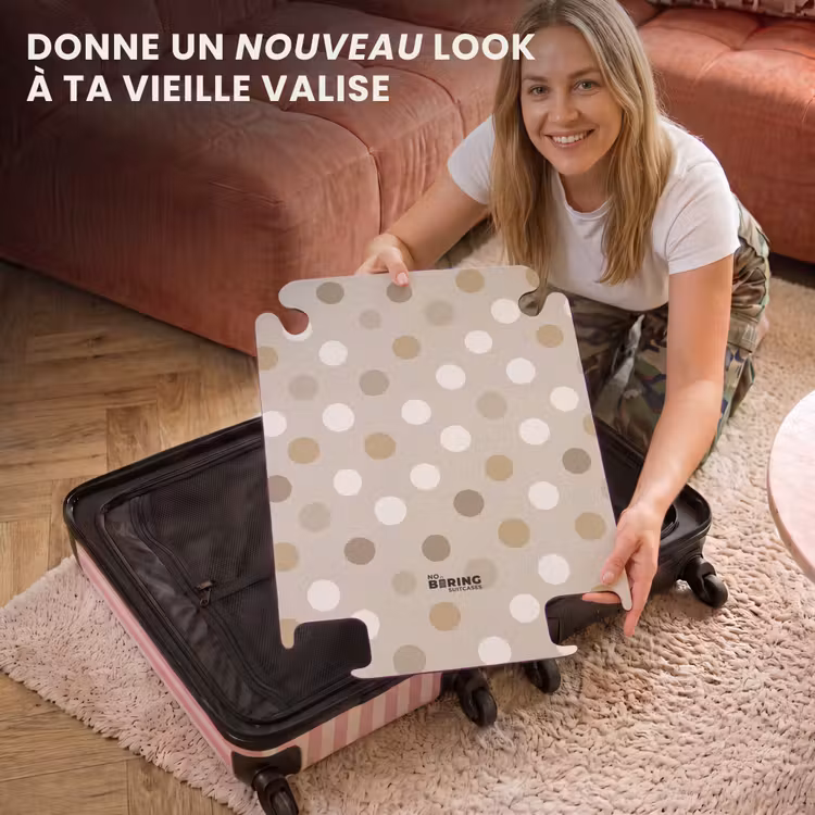 CaseSwap - Polka - À pois - Beige — 3