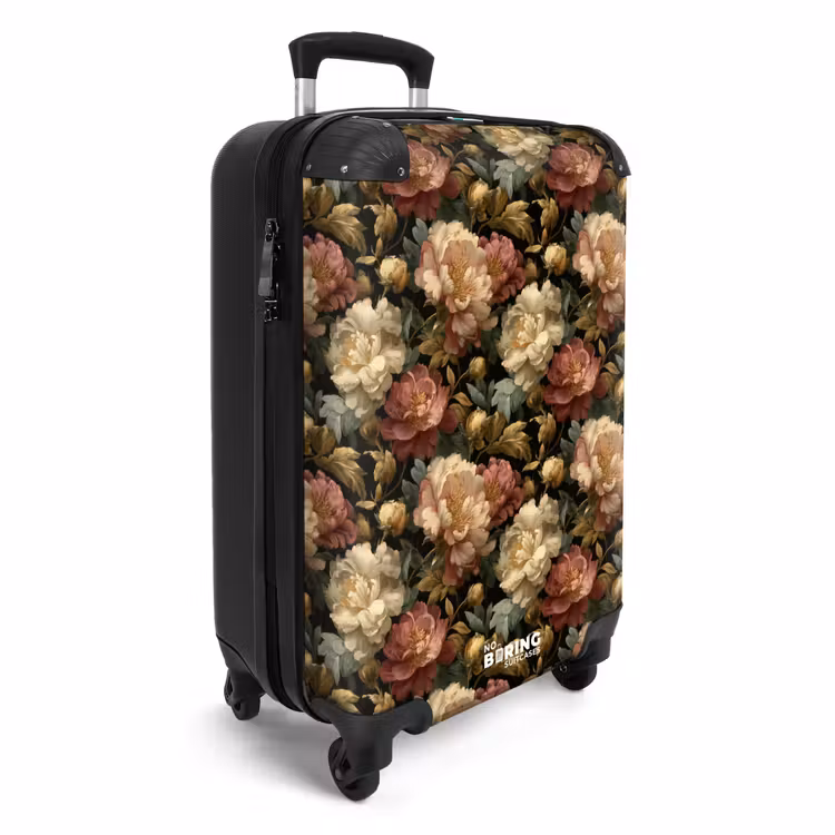 CaseSwap - Fleurs - Baroque - Motif - Rose - Crème — 2