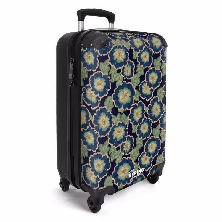 CaseSwap - Fleurs - Broderie - Motif - Bleu - Vert — 2