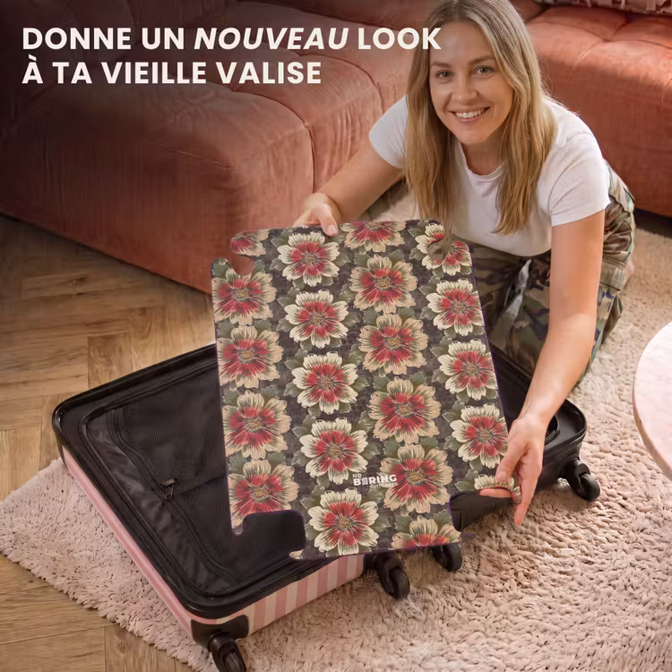 CaseSwap™ - Fleurs - Classique - Motif - Rouge — 3