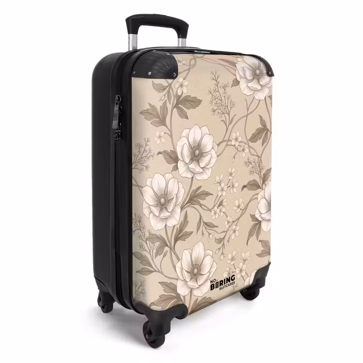 CaseSwap™ - Fleurs - Motif - Beige — 2
