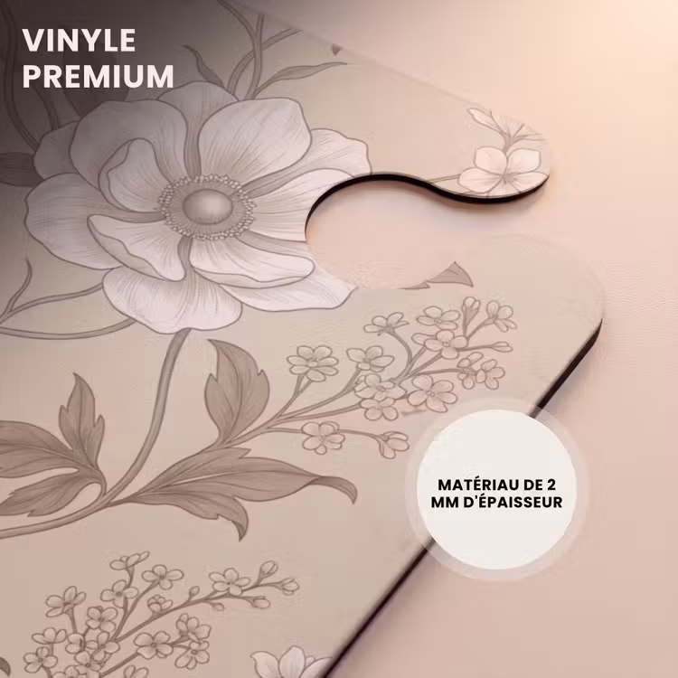 CaseSwap™ - Fleurs - Motif - Beige — 5