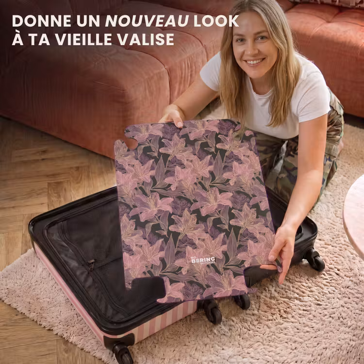CaseSwap - Lys - Motif - Violet - Or — 3