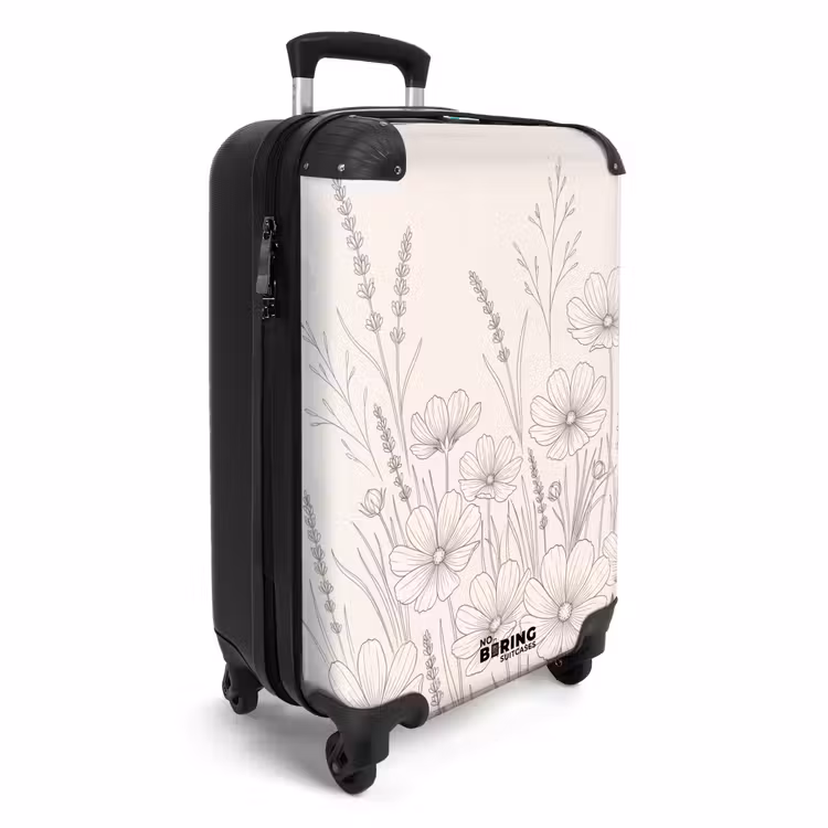 CaseSwap - Minimaliste - Moderne - Fleurs - Beige — 2