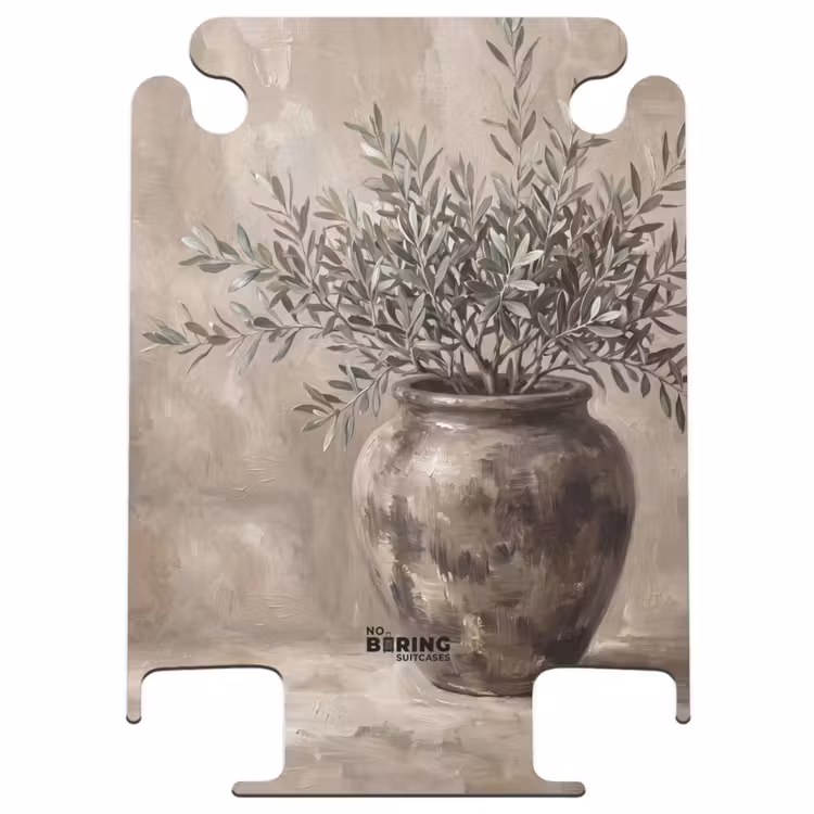 CaseSwap - Olivier - Pot en terre cuite - Abstrait - Beige — 1