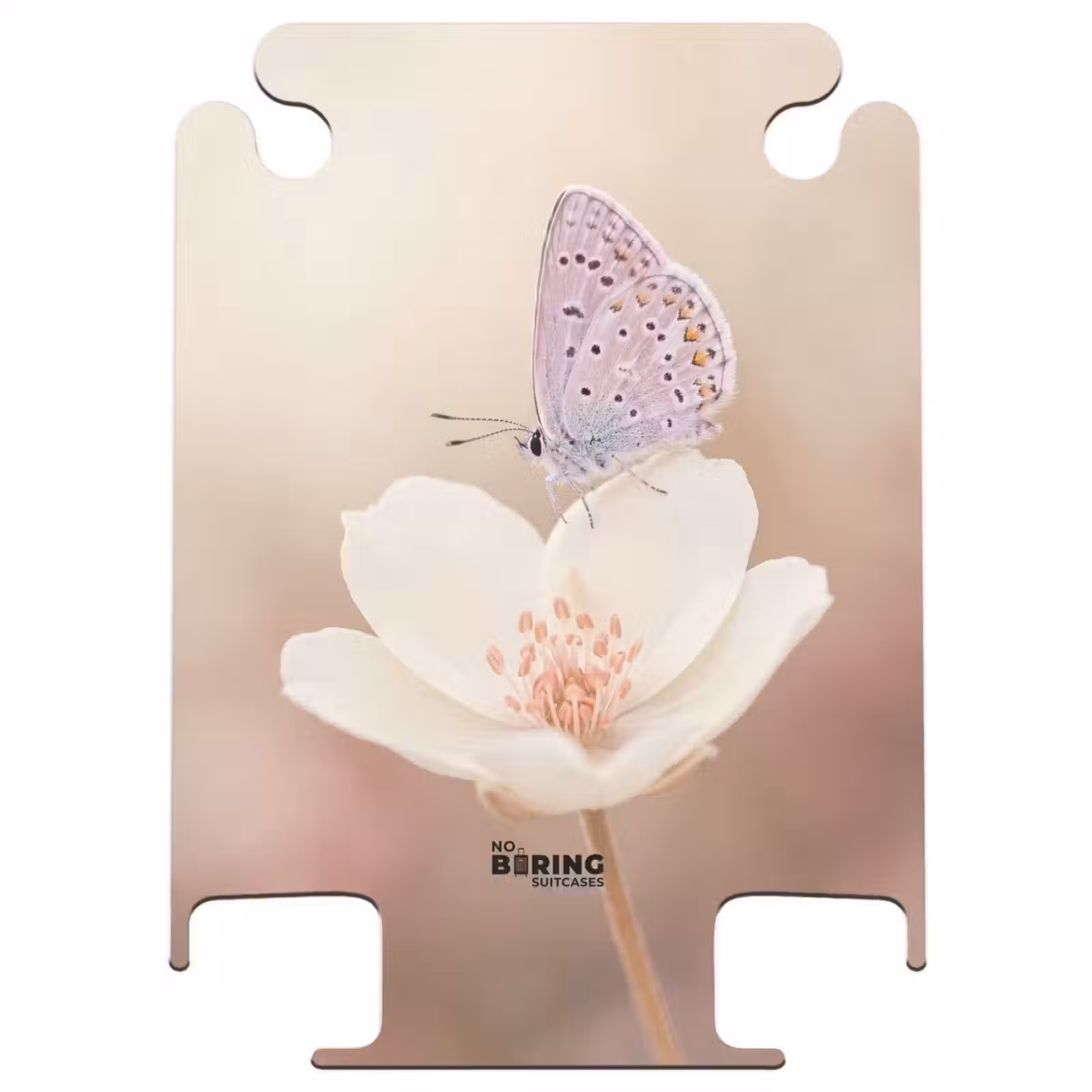 CaseSwap - Papillon - Fleur - Bleu — 1