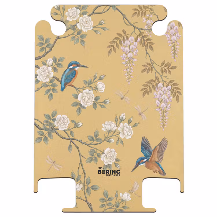 CaseSwap - Martin-pêcheurs - Fleurs - Jaune — 1