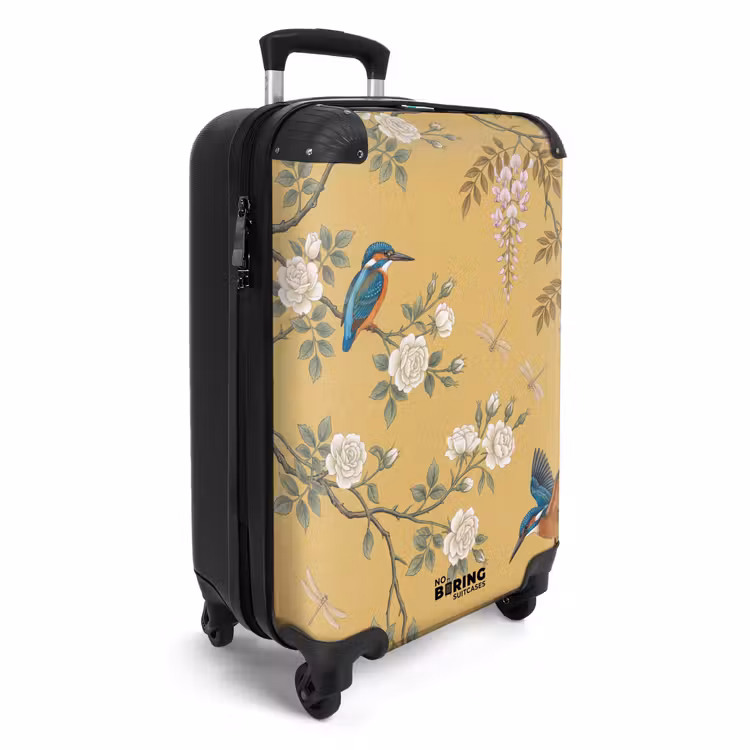 CaseSwap - Martin-pêcheurs - Fleurs - Jaune — 2