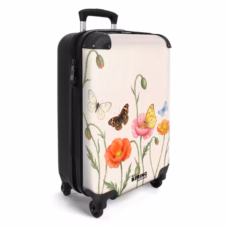 CaseSwap - Papillons - Coquelicots - Illustration - Coloré — 2