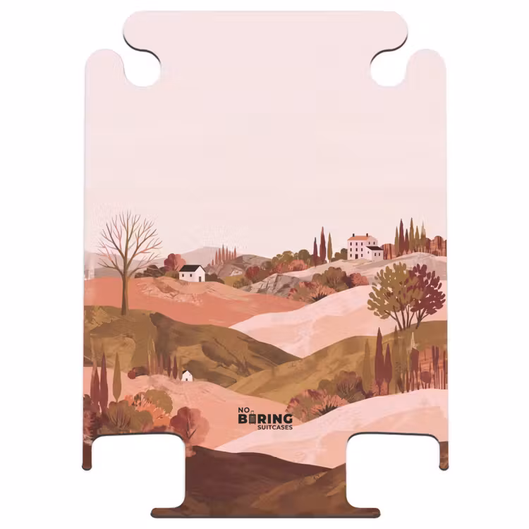 CaseSwap - Paysage vallonné - Graphique - Terre cuite — 1