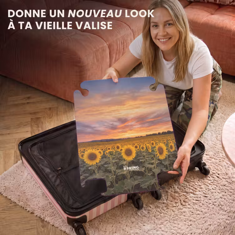 CaseSwap - Tournesols - Paysage vallonné - Jaune — 3