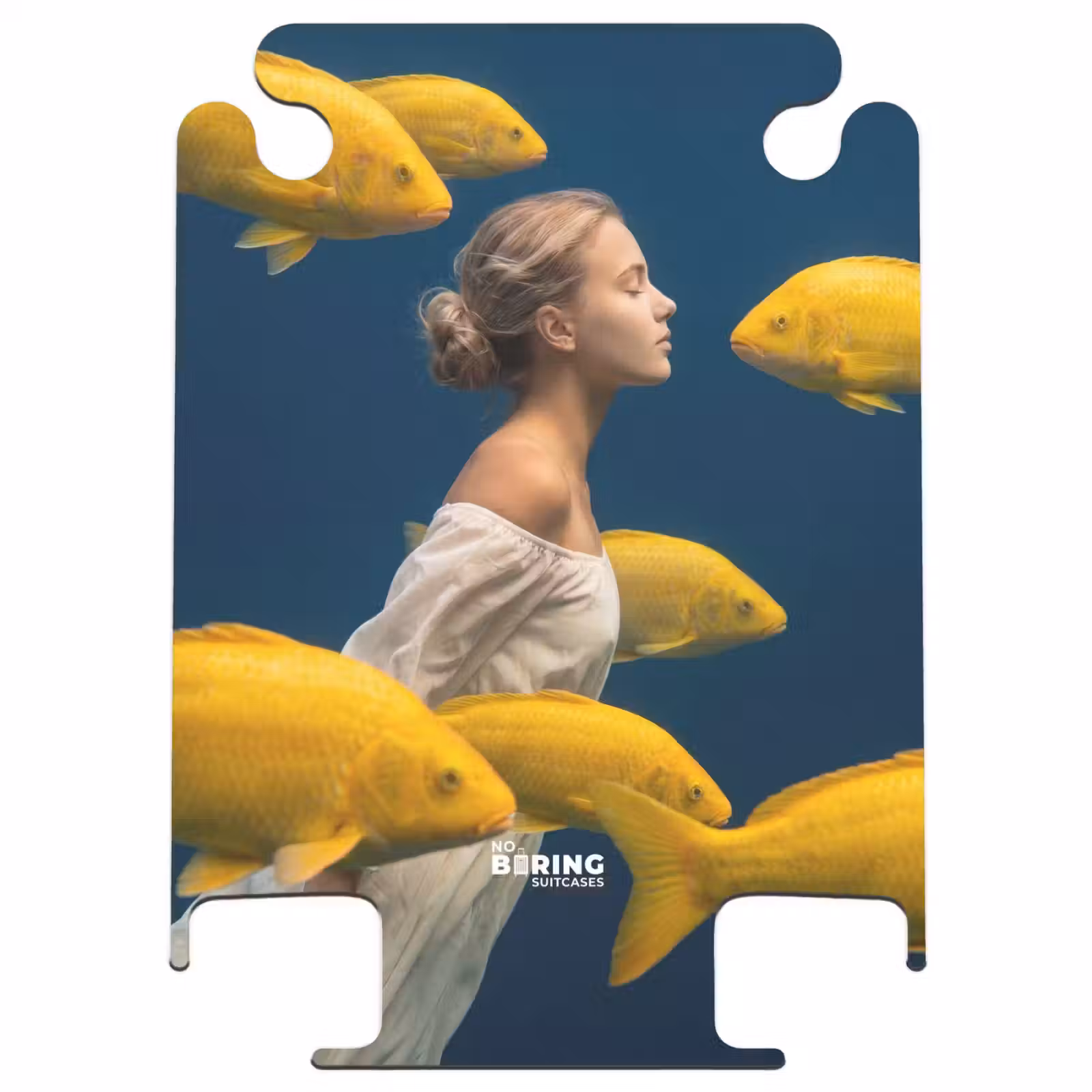 CaseSwap™ - Femme - Poisson - Eau - Nature - Jaune — 1