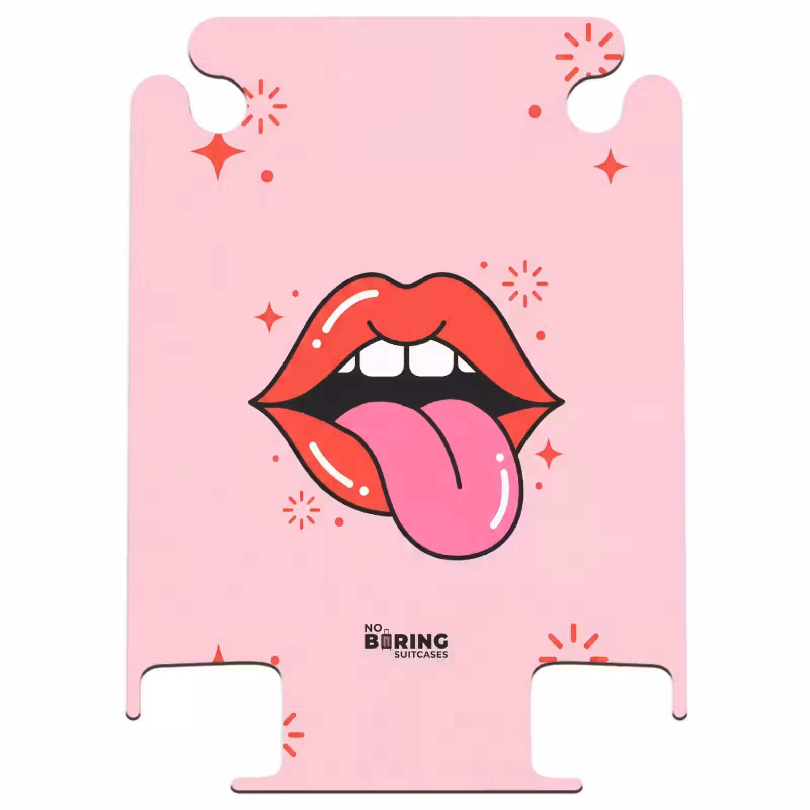 CaseSwap - Lèvres - Langue - Pop art - Coloré - Rose — 1