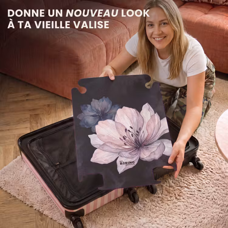 CaseSwap - Fleurs - Aquarelle - Moderne - Rose - Foncé — 3