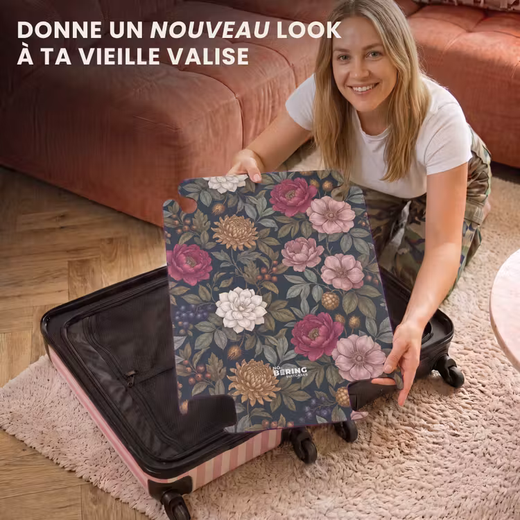 CaseSwap™ - Fleurs - Botanique - Illustration - Sombre - Vintage — 3