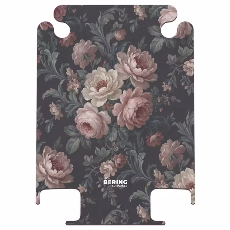 CaseSwap™ - Fleurs - Motif - Élégant - Rose - Foncé — 1