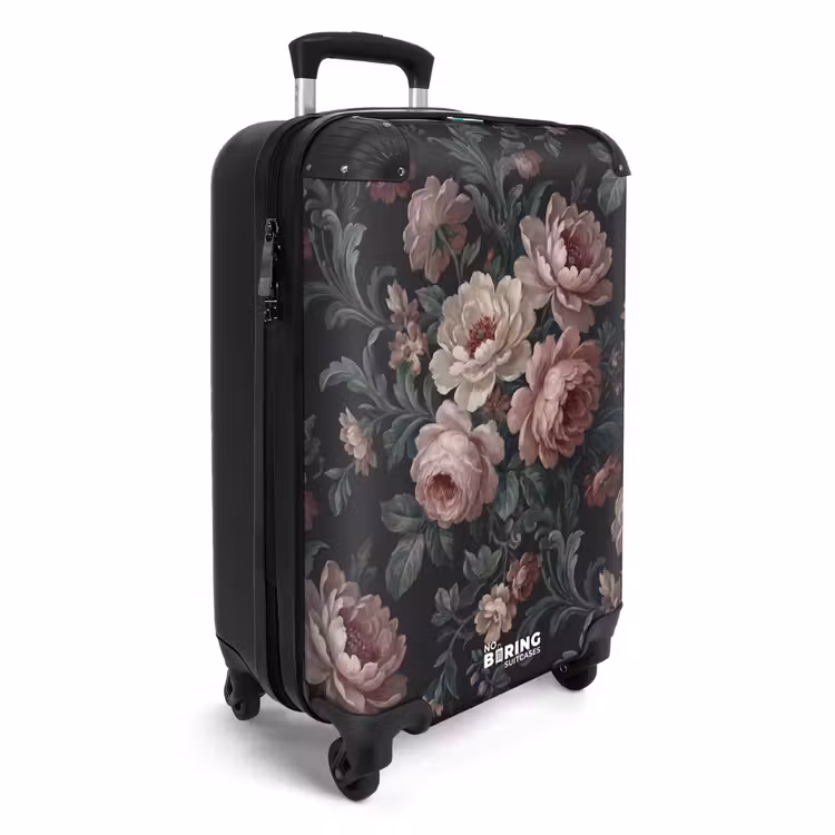 CaseSwap™ - Fleurs - Motif - Élégant - Rose - Foncé — 2